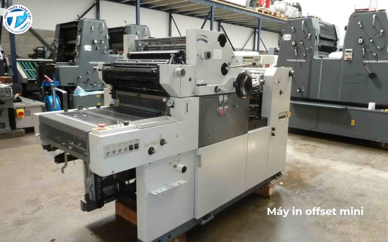 Máy in offset dạng mini